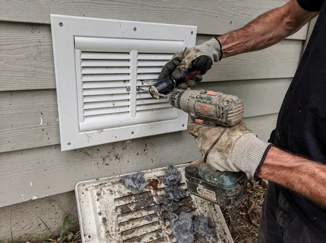 Dryer Vent Cover Replacement in Lomita
