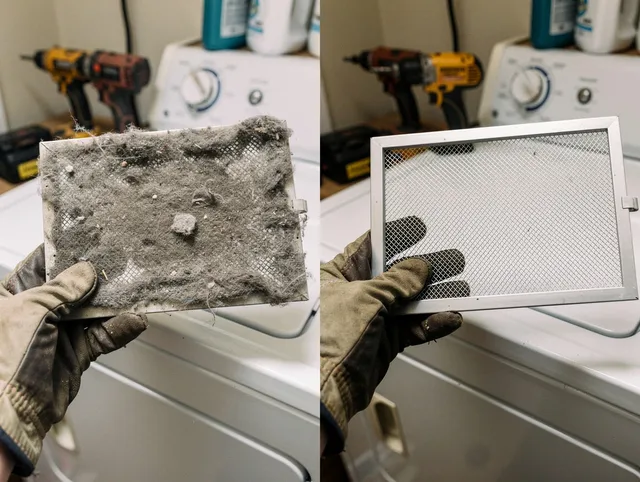 Professional lint trap cleaning by Lomita Dryer Vent Cleaning in Lomita