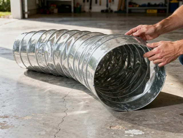 Lomita Dryer Vent Cleaning specialist using advanced equipment for thorough duct cleaning in Lomita