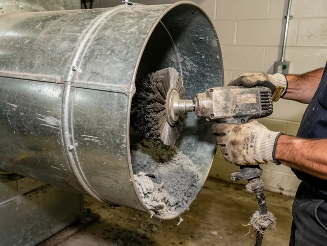 Industrial-grade dryer vent cleaning by Lomita Dryer Vent Cleaning in Lomita