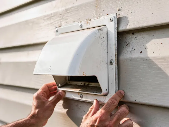 Lomita Dryer Vent Cleaning technician delivering thorough residential dryer vent cleaning service in Lomita